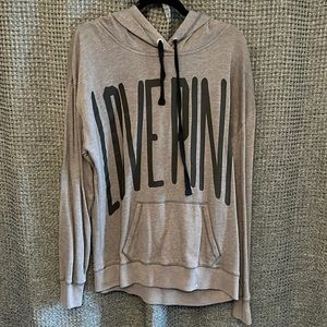 PINK hooded sweatshirt